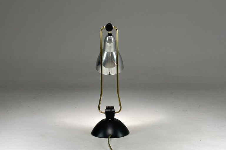 1930's French Industrial Desk Lamp