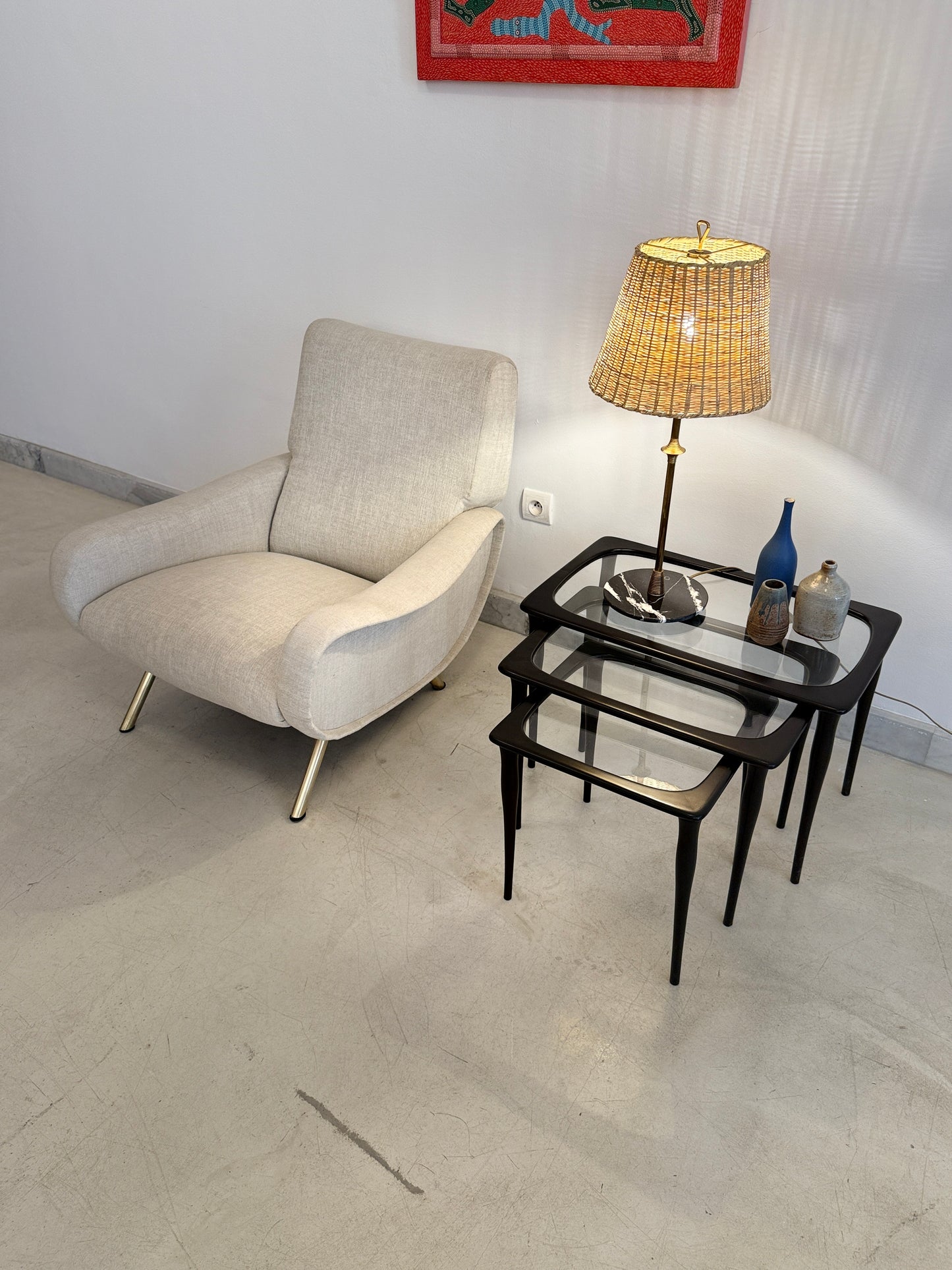Fauteuil italien des années 1950 de Marco Zanuso pour Arflex