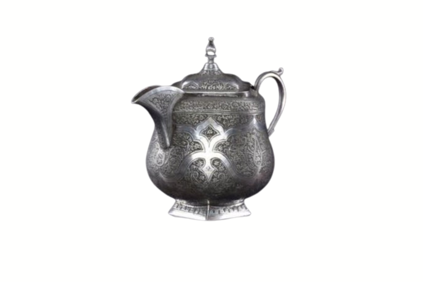 1950s Small Sterling Silver Traditional Teapot