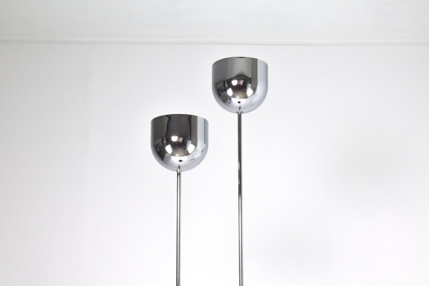 1970's Italian Metal Floor Lamp Attributed to Reggiani