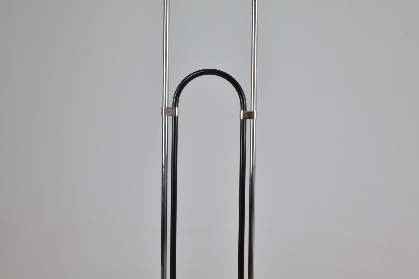 1970's Italian Metal Floor Lamp Attributed to Reggiani