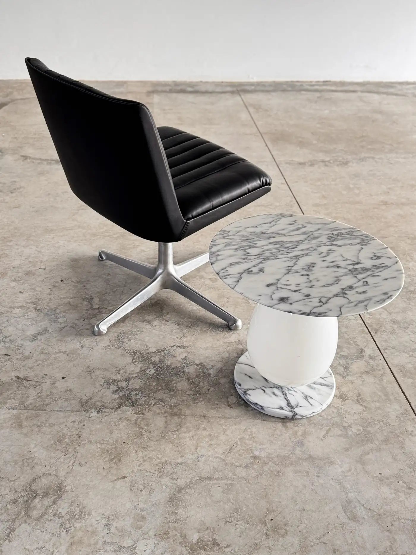 1970s Swivel Office Chair by Osvaldo Borsani for Tecno