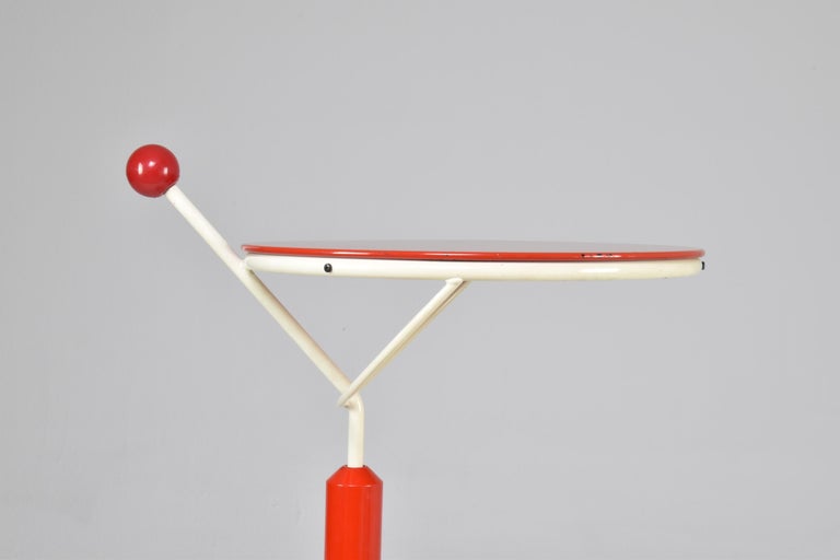 1980s Italian Marble and Metal Rolling Cart by Porada Arredi