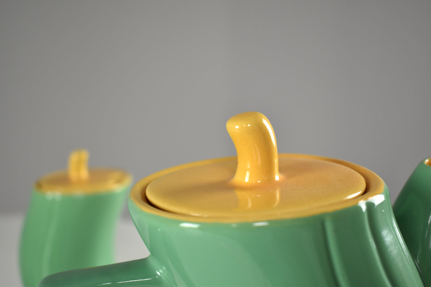 1985's Italian Ceramic Tea and Coffee Service by Massimo Iosa Ghini for Naj-Olea