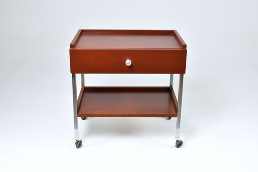 Desserte ou table de service française des années 1960