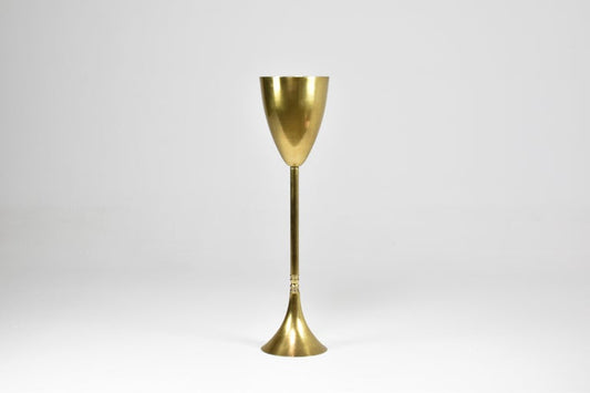 Support de seau à champagne contemporain en laiton par Jonathan Amar