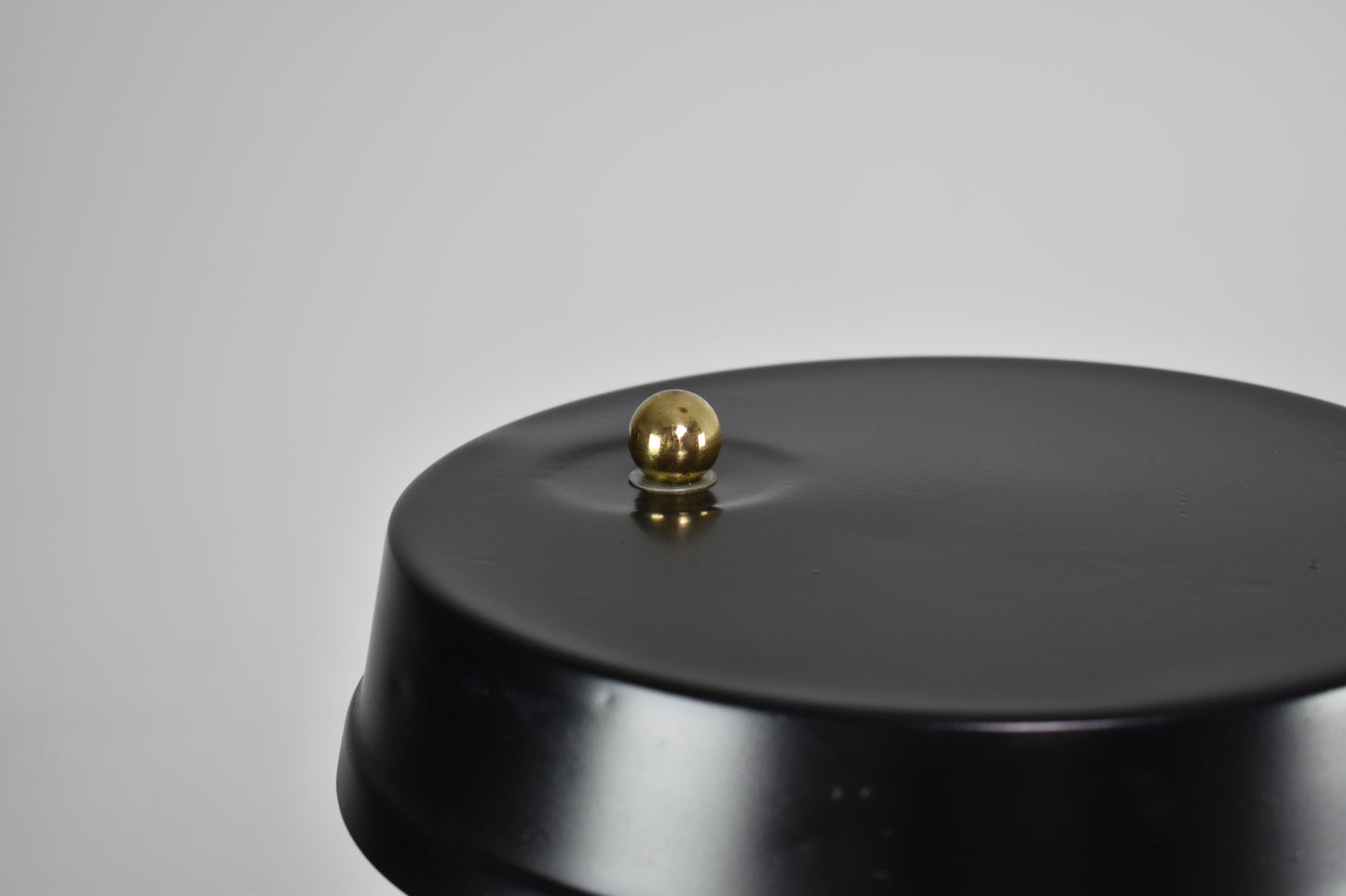 Italian Metal Table Lamp Attributed to Oscar Torlasco, 1950s
