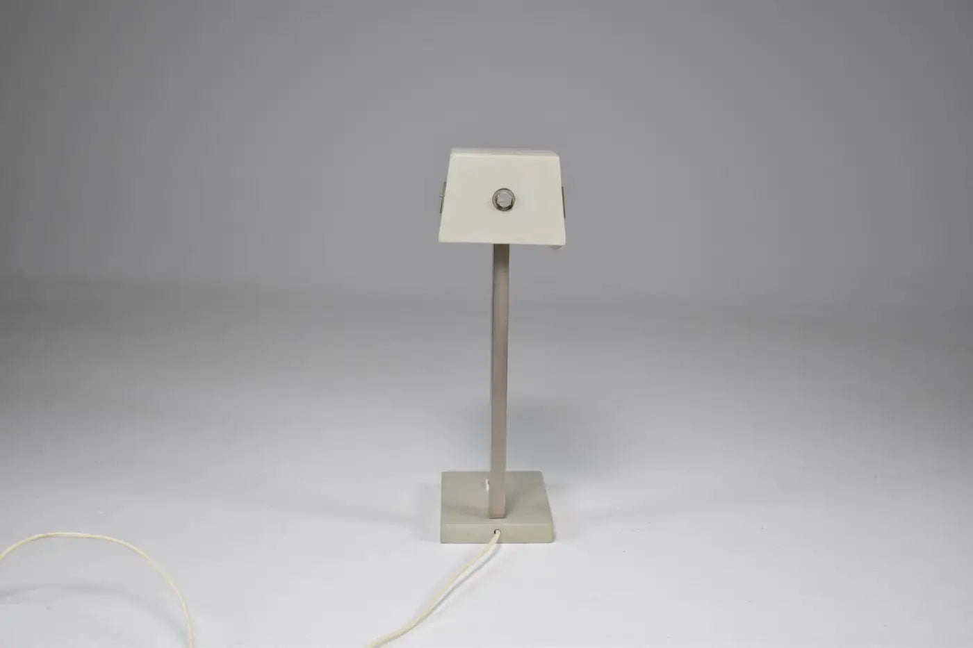 Italian Mid-Century Grey Desk Lamp by Stilnovo, 1970s