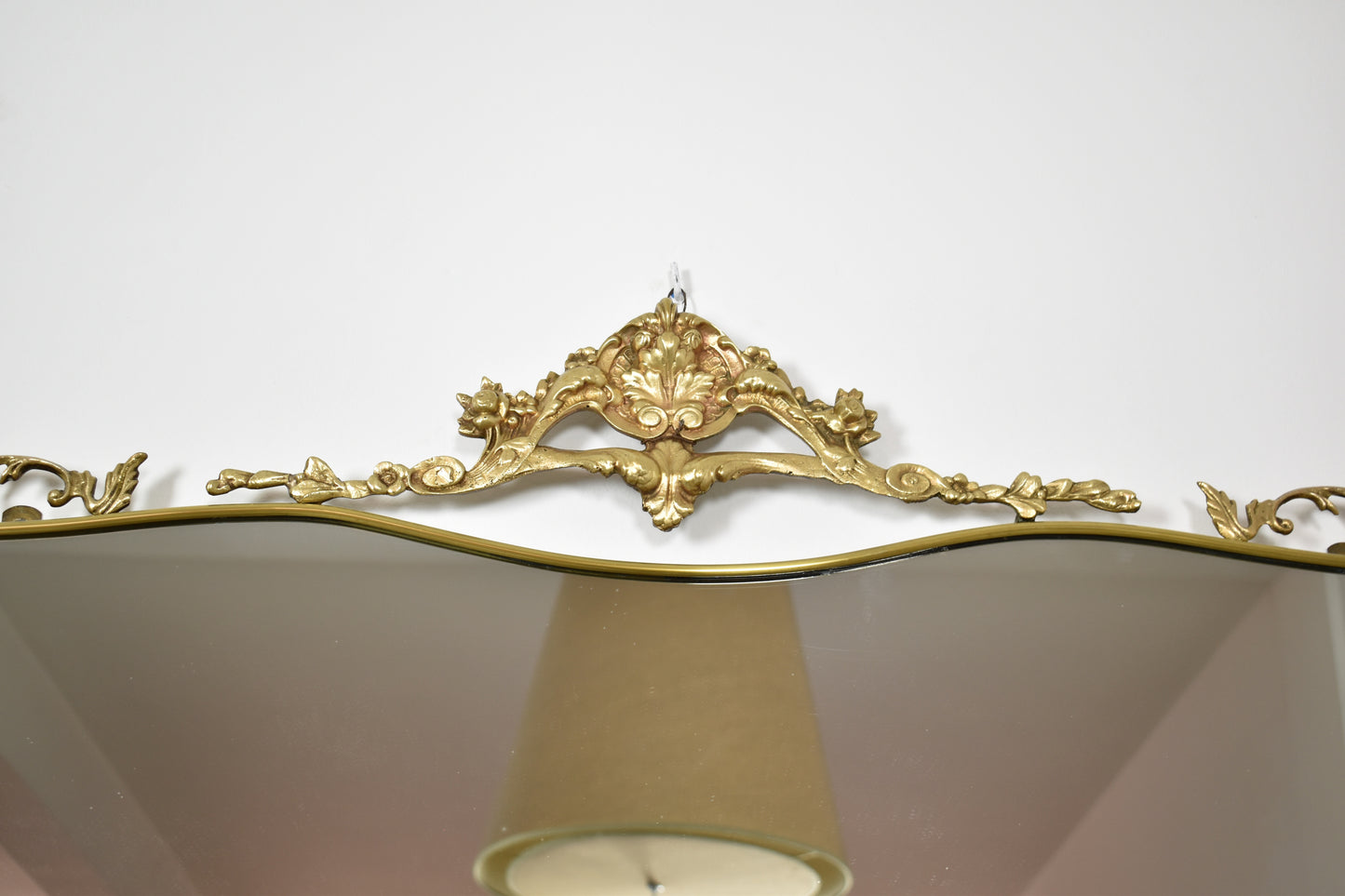 Italian Mirrored Console in Style of Hollywood Regency, 1950s