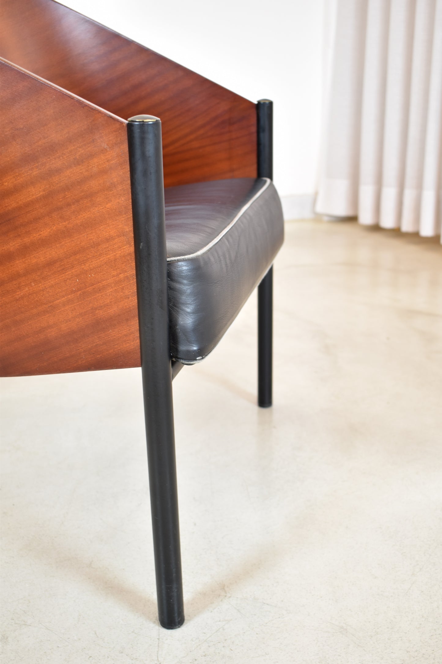 Italian set of Two Philippe Starck Armchairs, 1st Ed., Pratfall for Driade, 1984