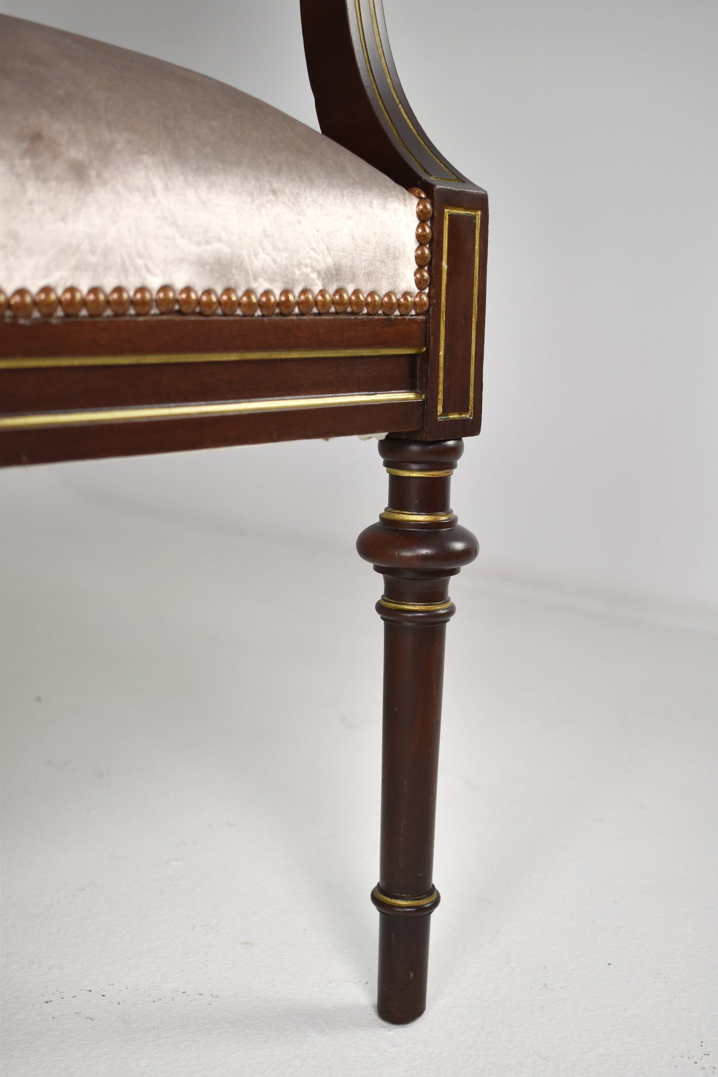 Pair of French 1960s Louis XVI Armchairs
