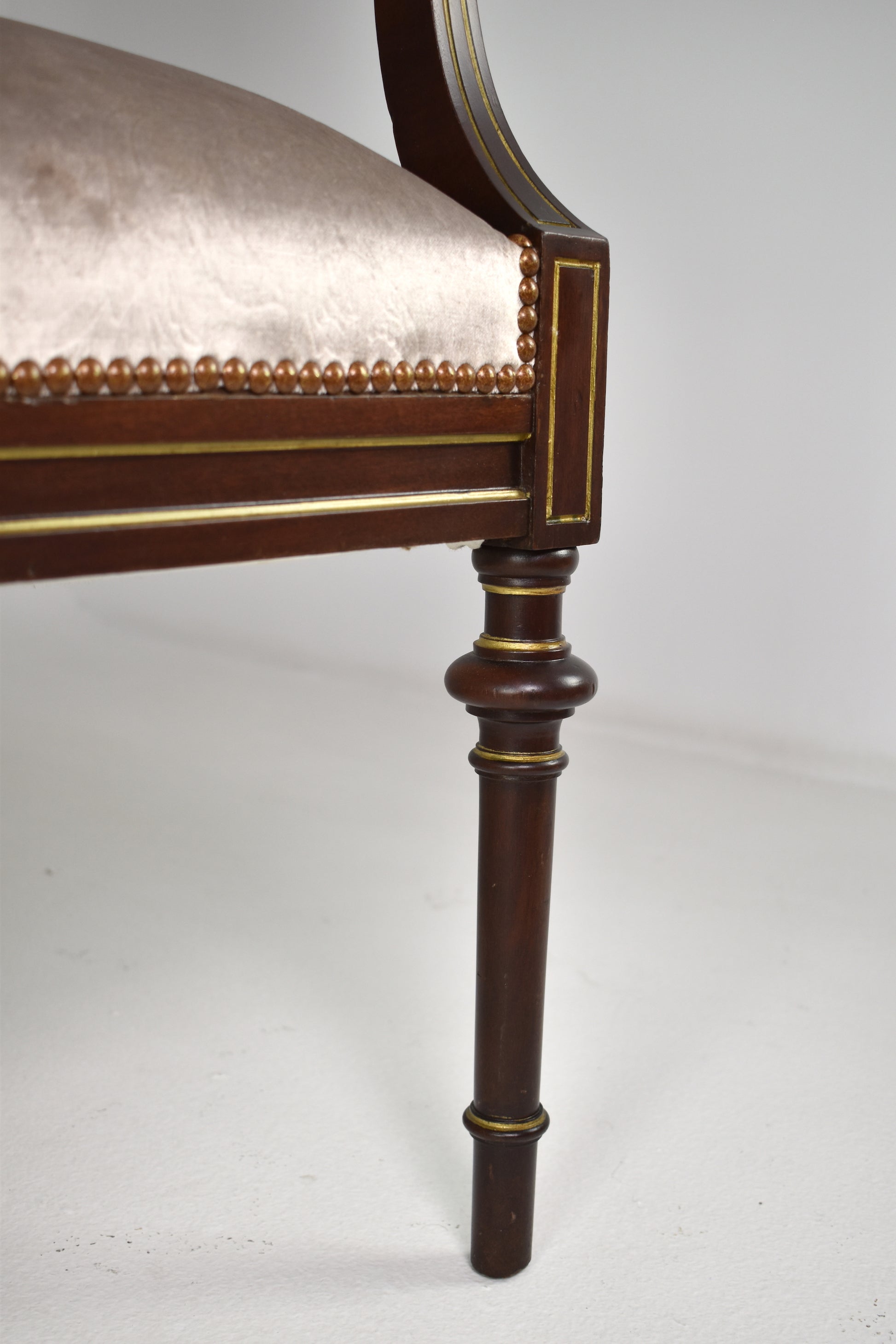 Pair of French 1960s Louis XVI Armchairs