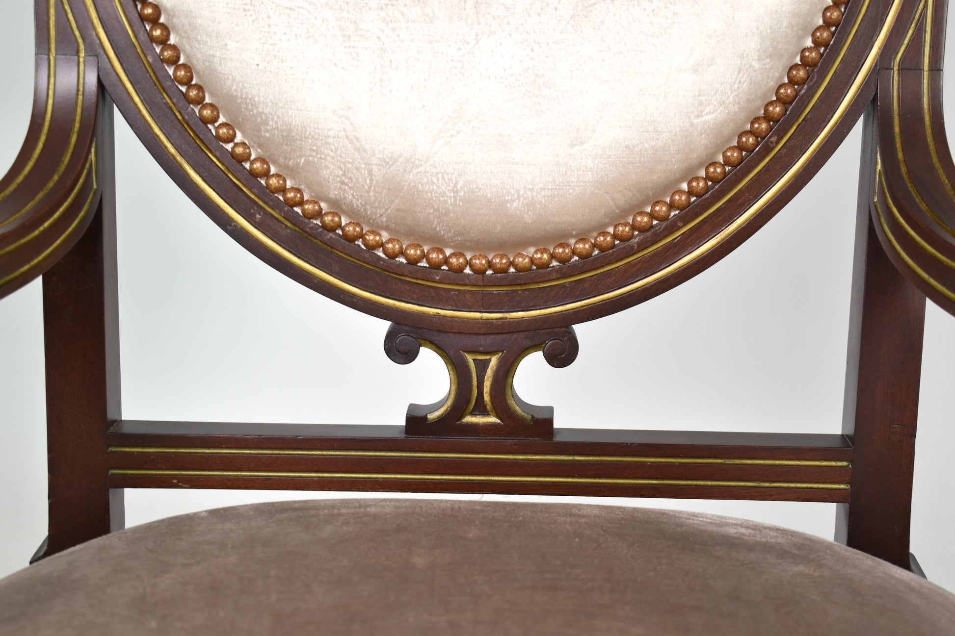 Pair of French 1960s Louis XVI Armchairs