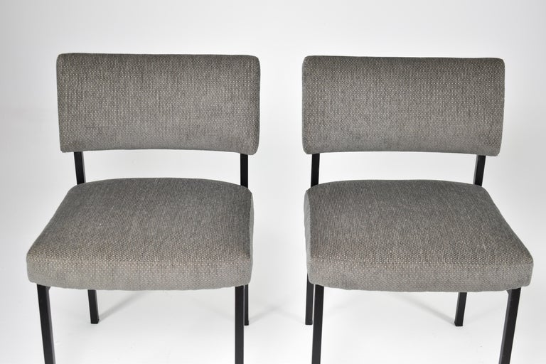 Pair of Joseph-Andre Motte Model 764 Chairs, Steiner Edition, 1960s