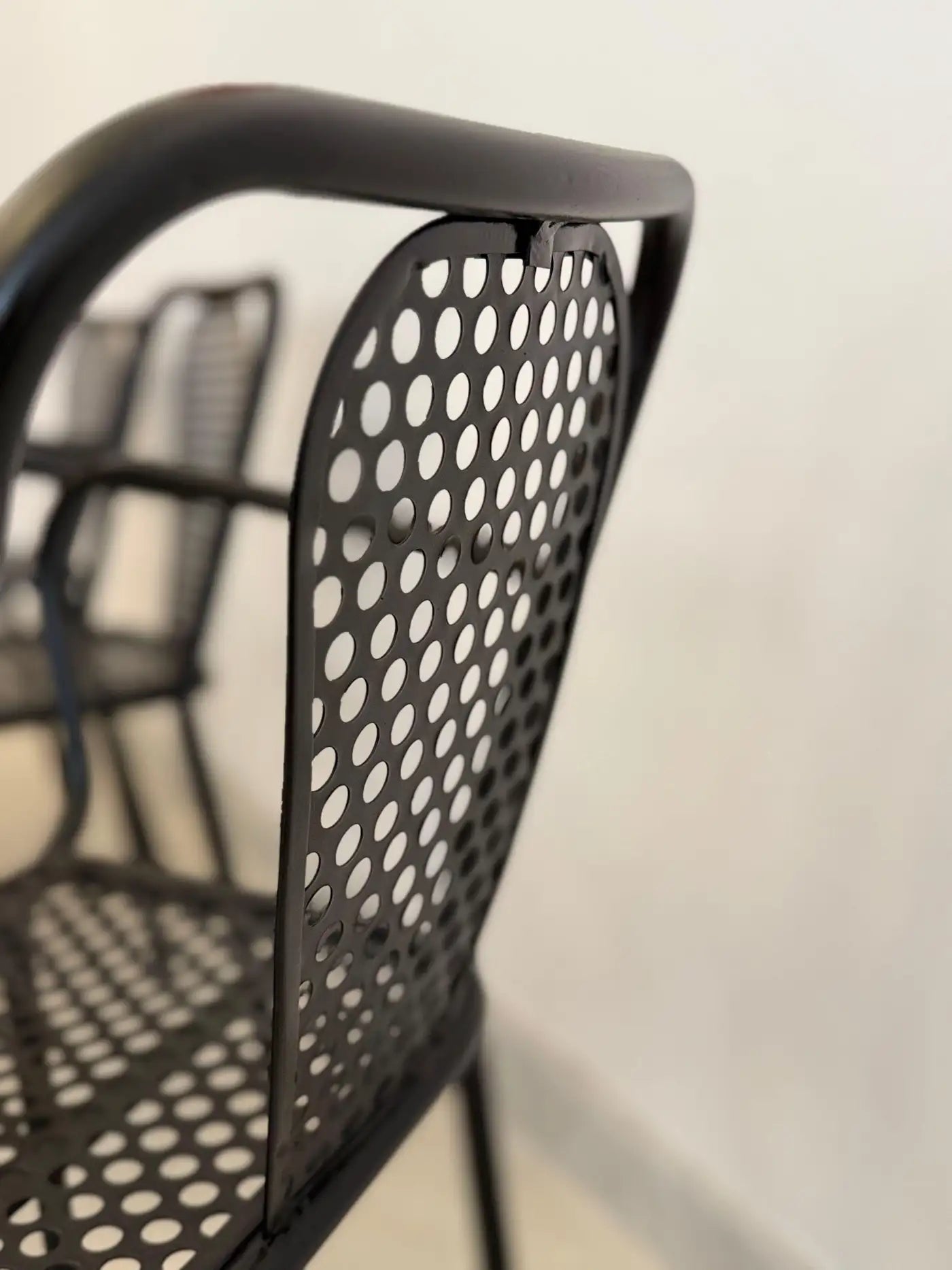 René Malaval Vintage Set of 6 Garden Chairs, circa 1955