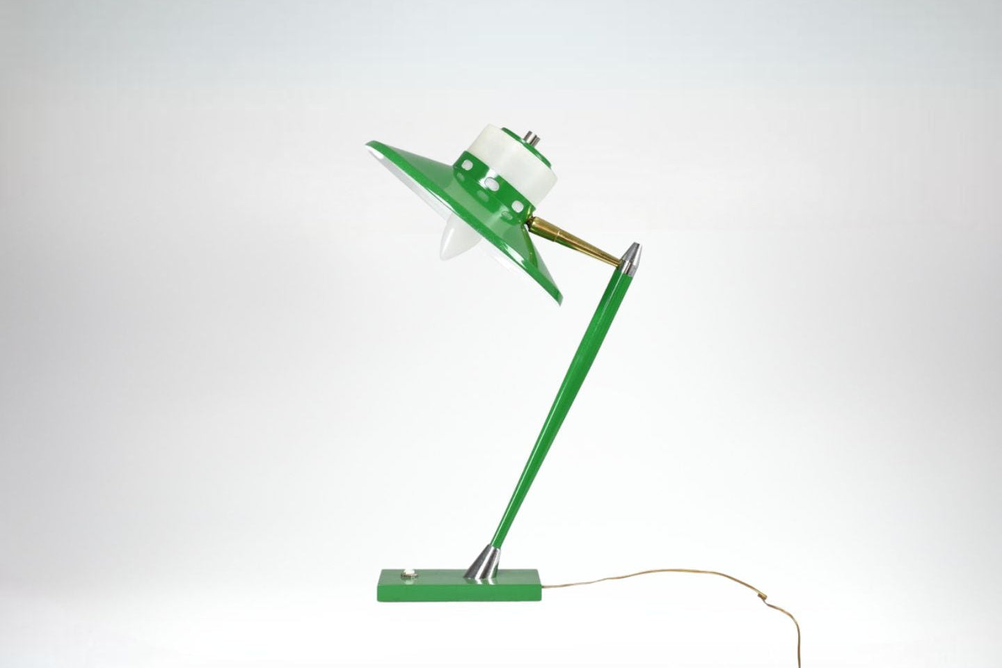 Stilux Italian Metal Table Lamp, 1950s