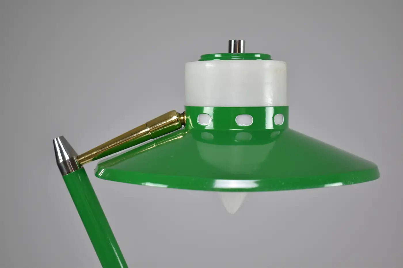 Stilux Italian Metal Table Lamp, 1950s