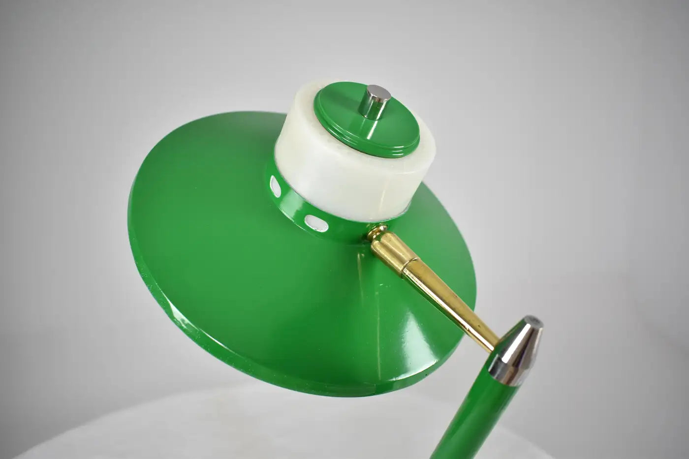Stilux Italian Metal Table Lamp, 1950s