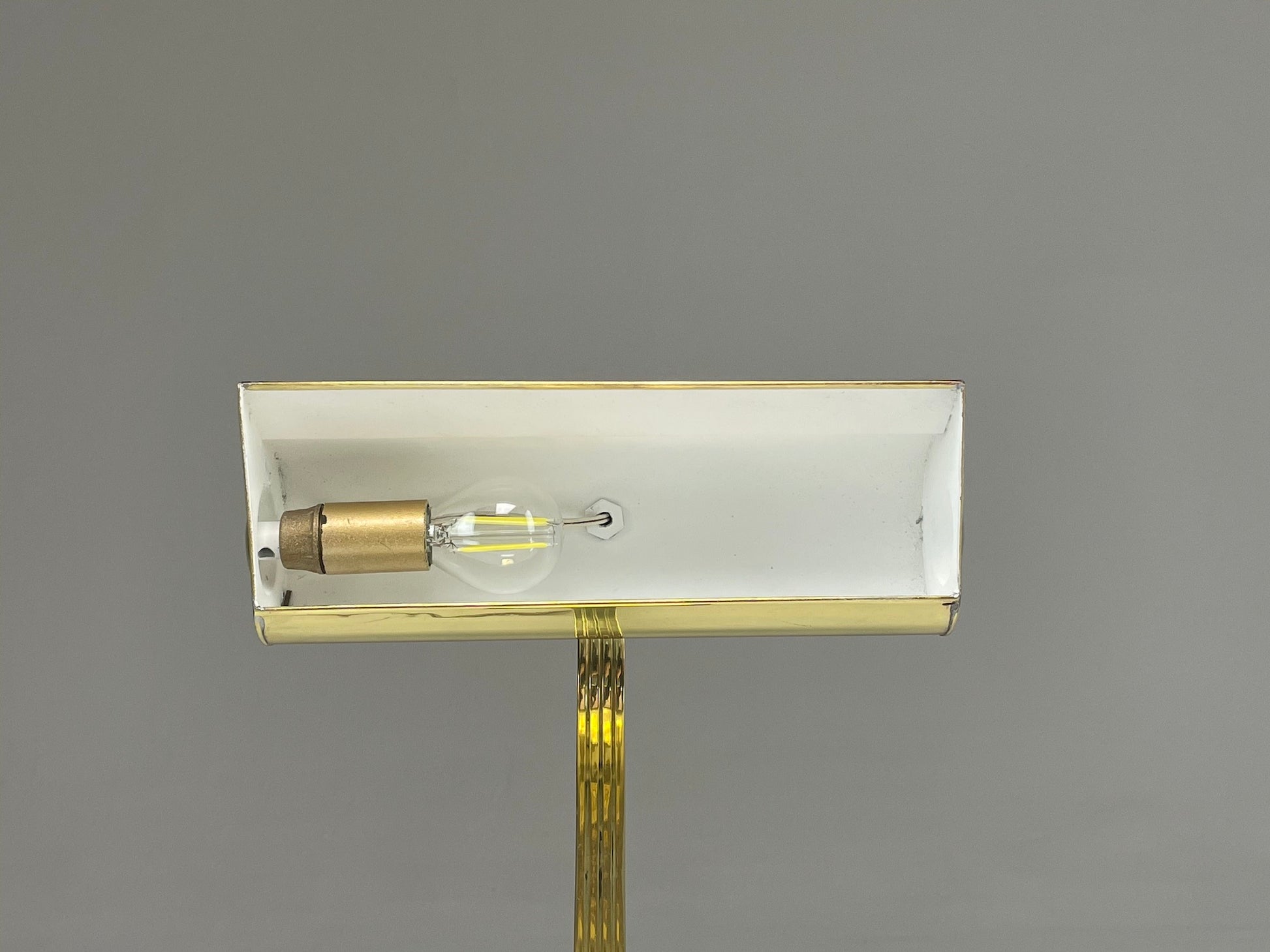 1930's Italian Art Deco Banker Lamp - Spirit Gallery
