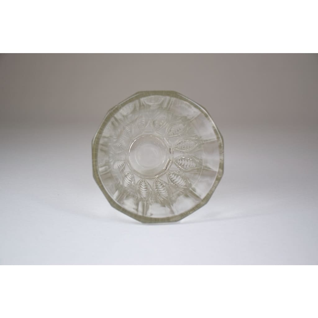 1930's Art Deco Charles Graffart Cut Crystal Vase - Spirit Gallery