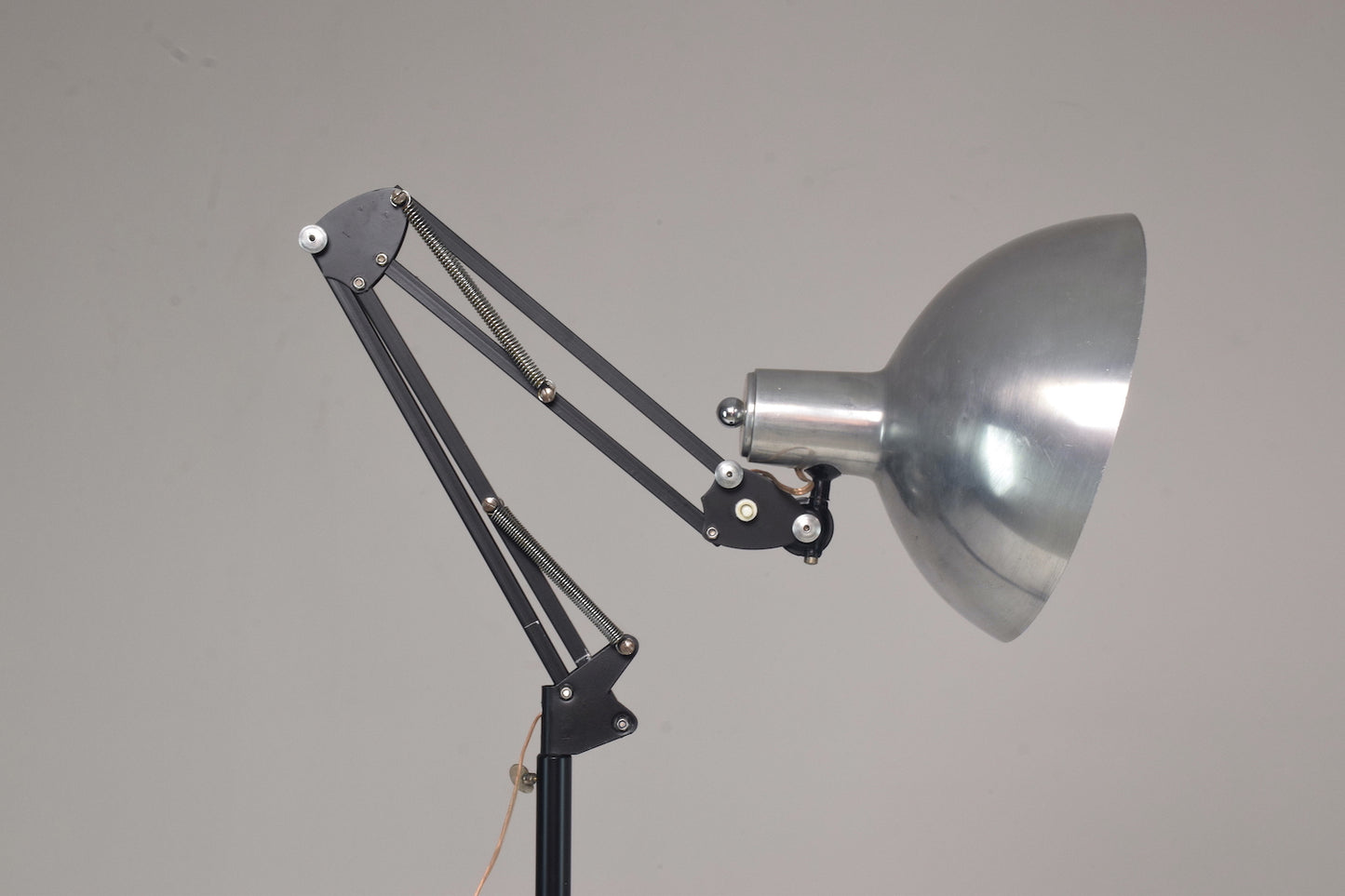 1950's French Doctor's Steel Articulating Floor Lamp - Spirit Gallery