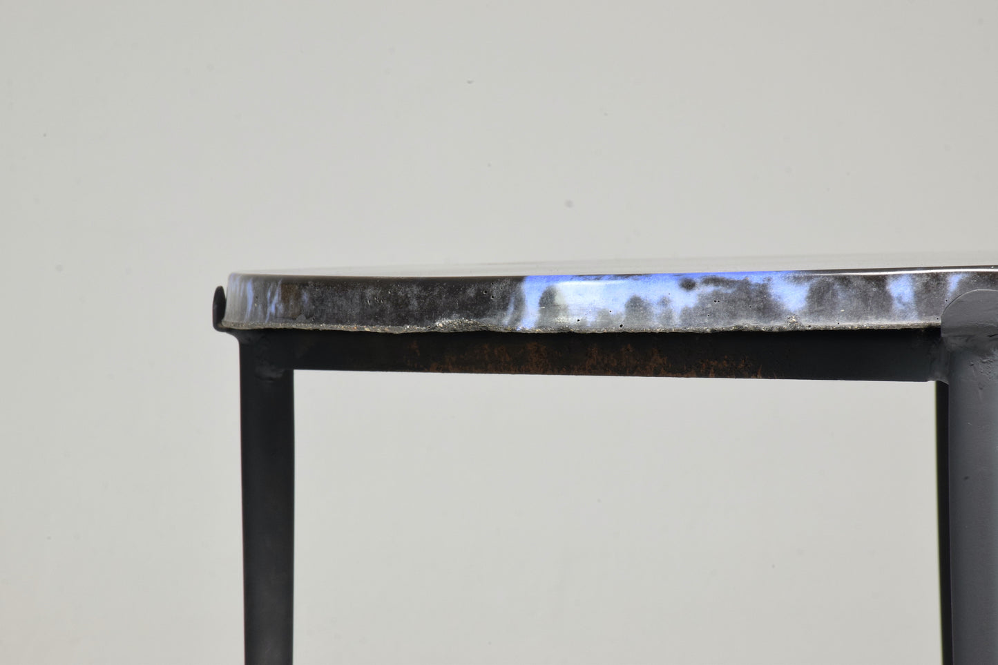 1950's French Side Table in the Style of Les 2 Potiers - Spirit Gallery