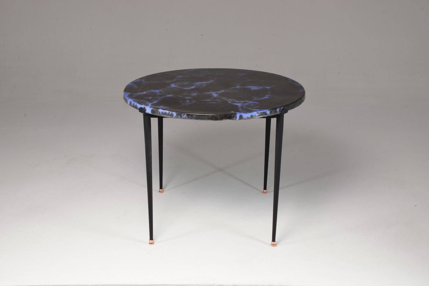 1950's French Side Table in the Style of Les 2 Potiers - Spirit Gallery