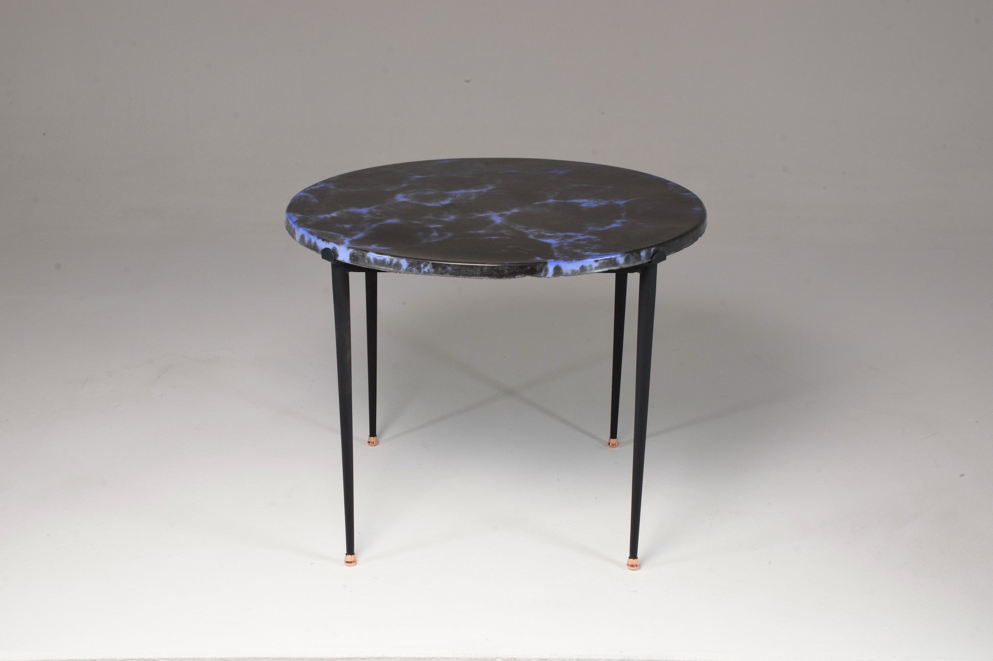 1950's French Side Table in the Style of Les 2 Potiers - Spirit Gallery