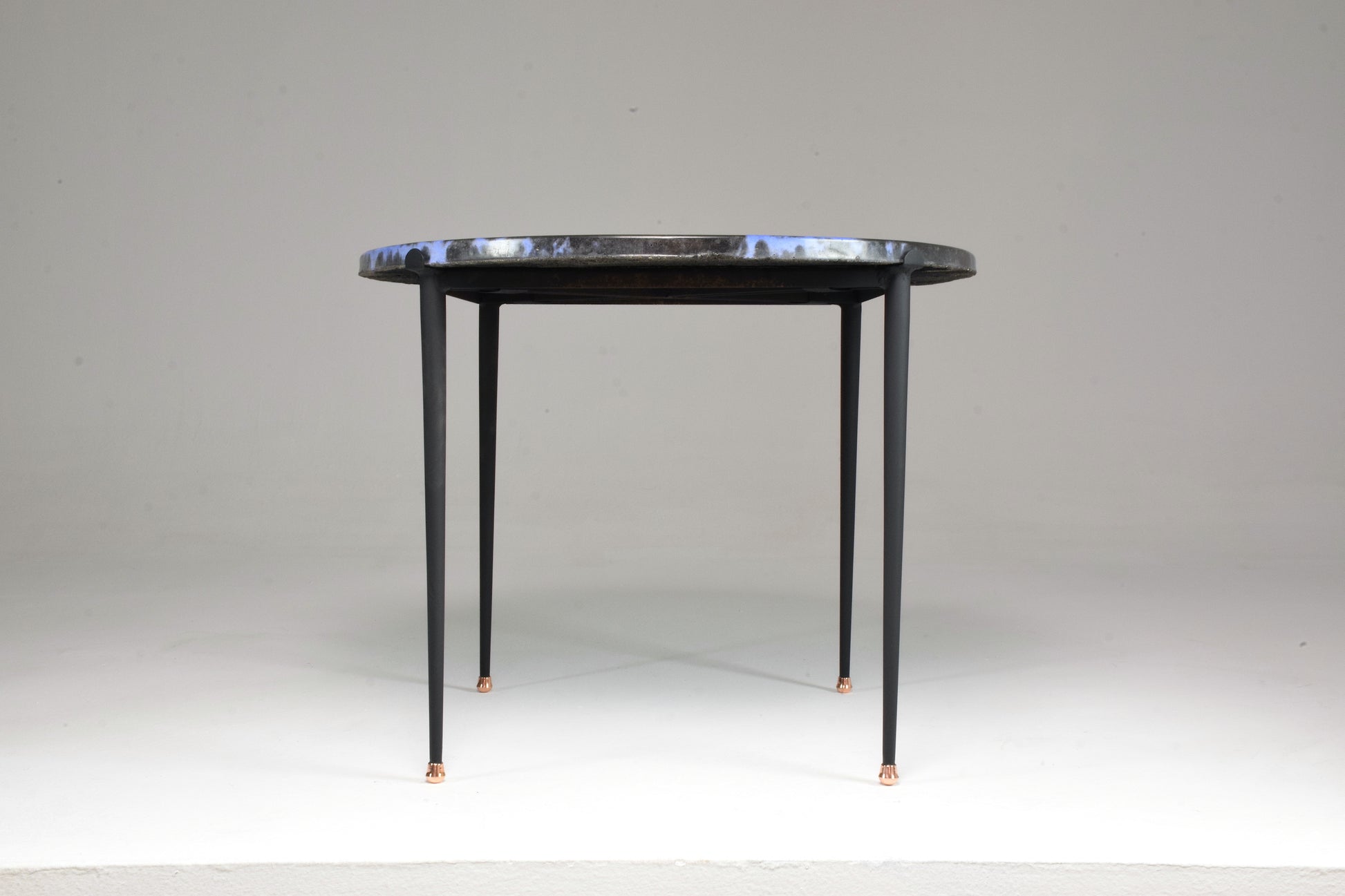 1950's French Side Table in the Style of Les 2 Potiers - Spirit Gallery