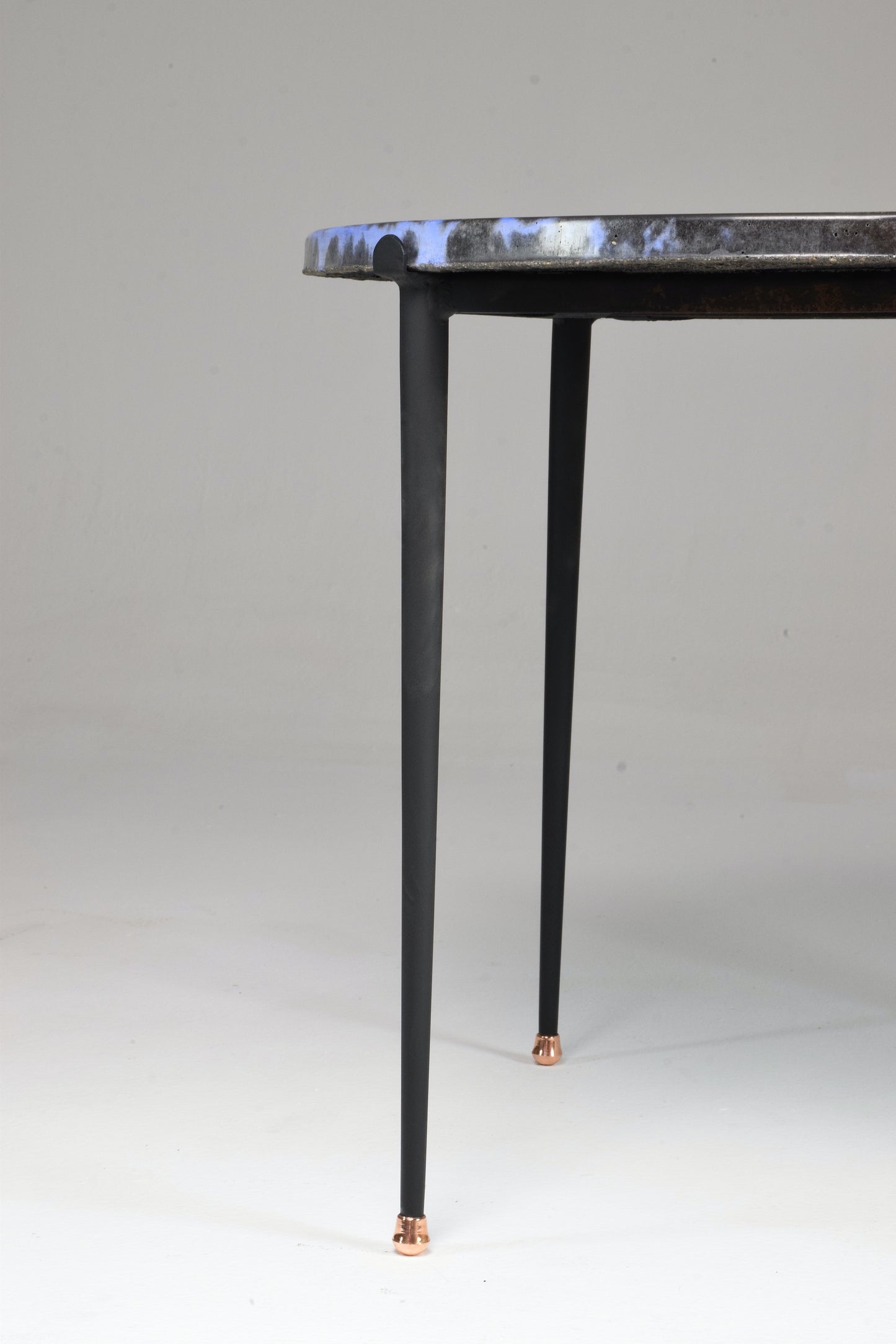 1950's French Side Table in the Style of Les 2 Potiers - Spirit Gallery