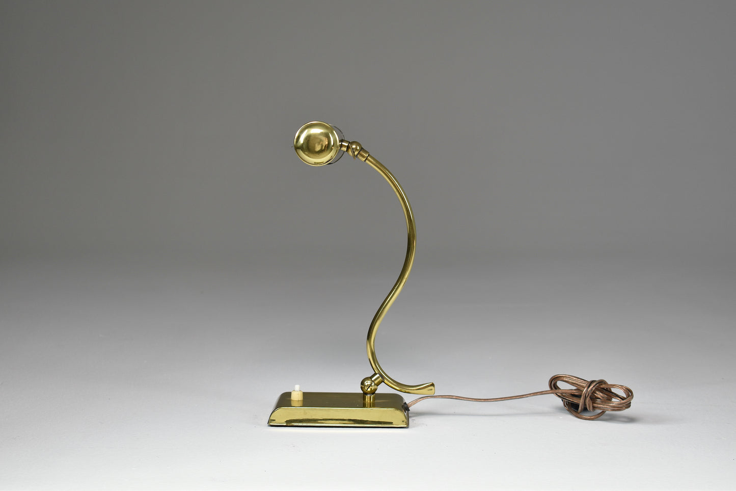 1970's Italian Brass Piano Lamp - Spirit Gallery