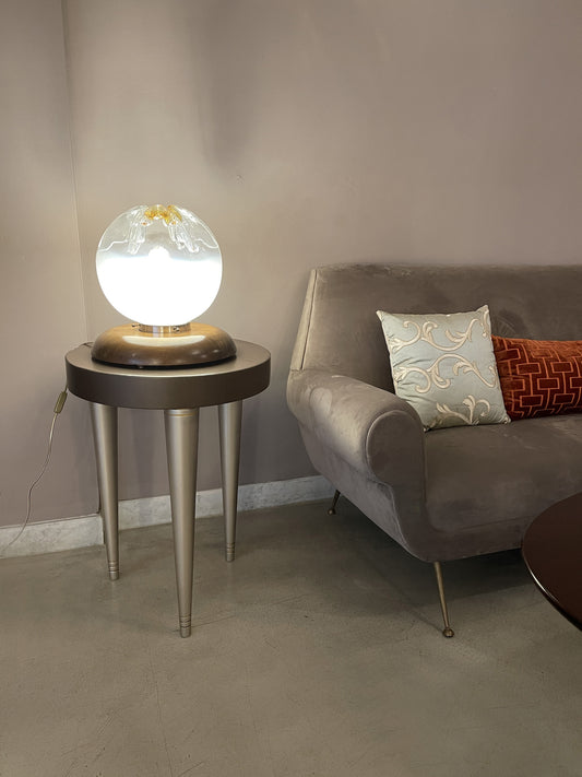 1970's Italian Murano Boule Table Lamp - Spirit Gallery