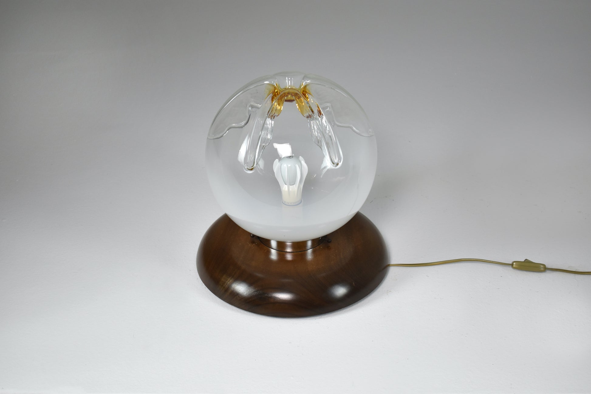 1970's Italian Murano Boule Table Lamp - Spirit Gallery