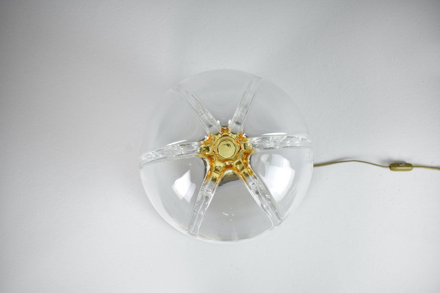 1970's Italian Murano Boule Table Lamp - Spirit Gallery