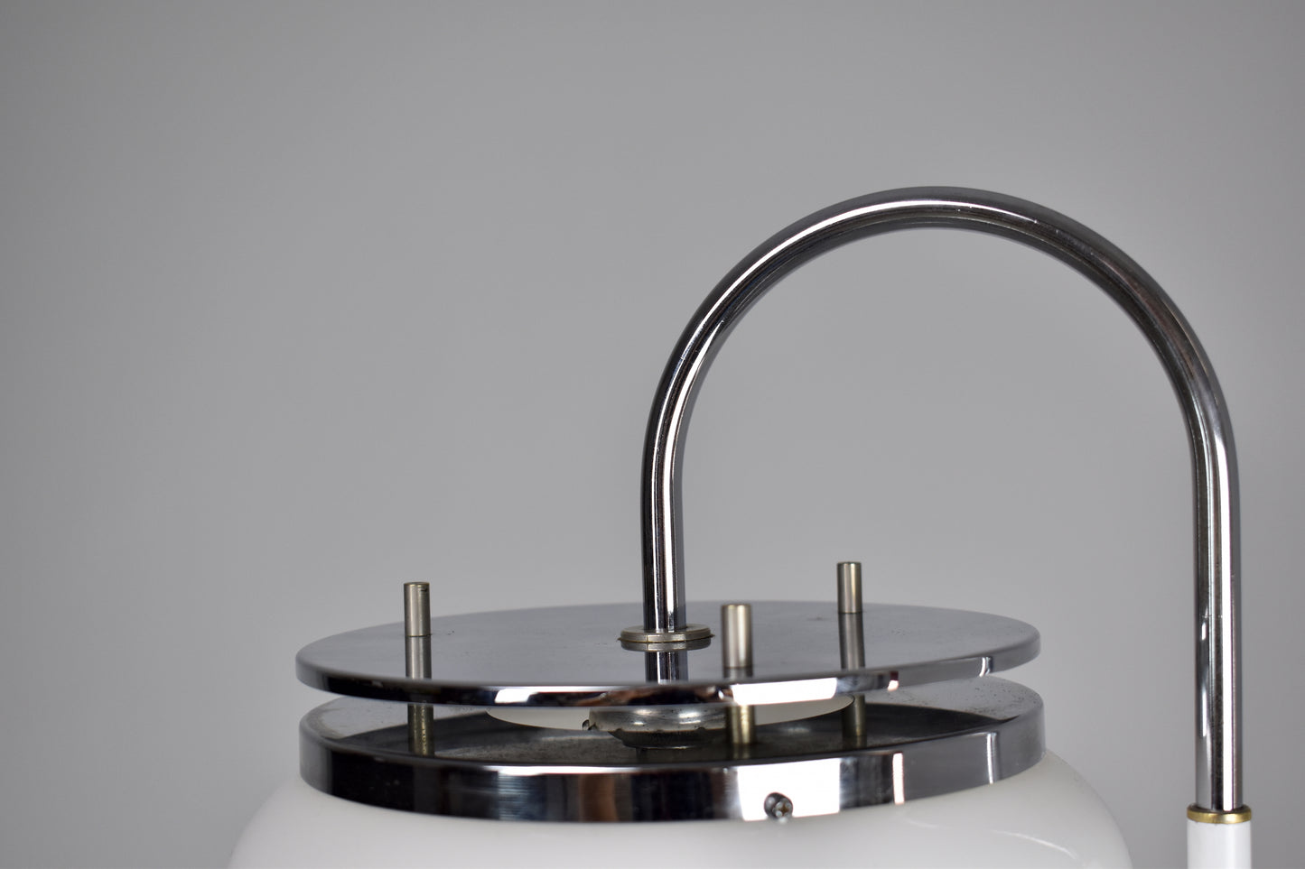 1970's Italian Stainless Steel Table Lamp - Spirit Gallery