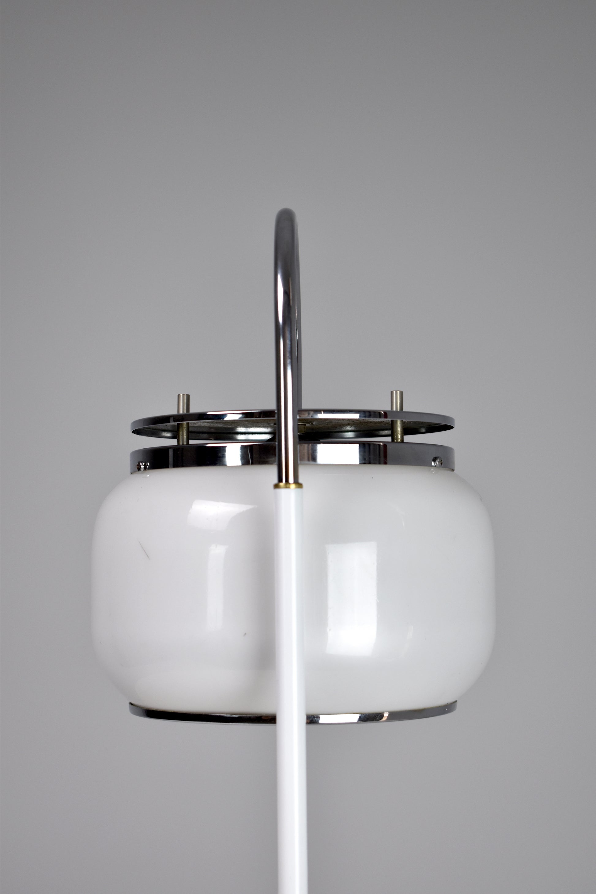 1970's Italian Stainless Steel Table Lamp - Spirit Gallery