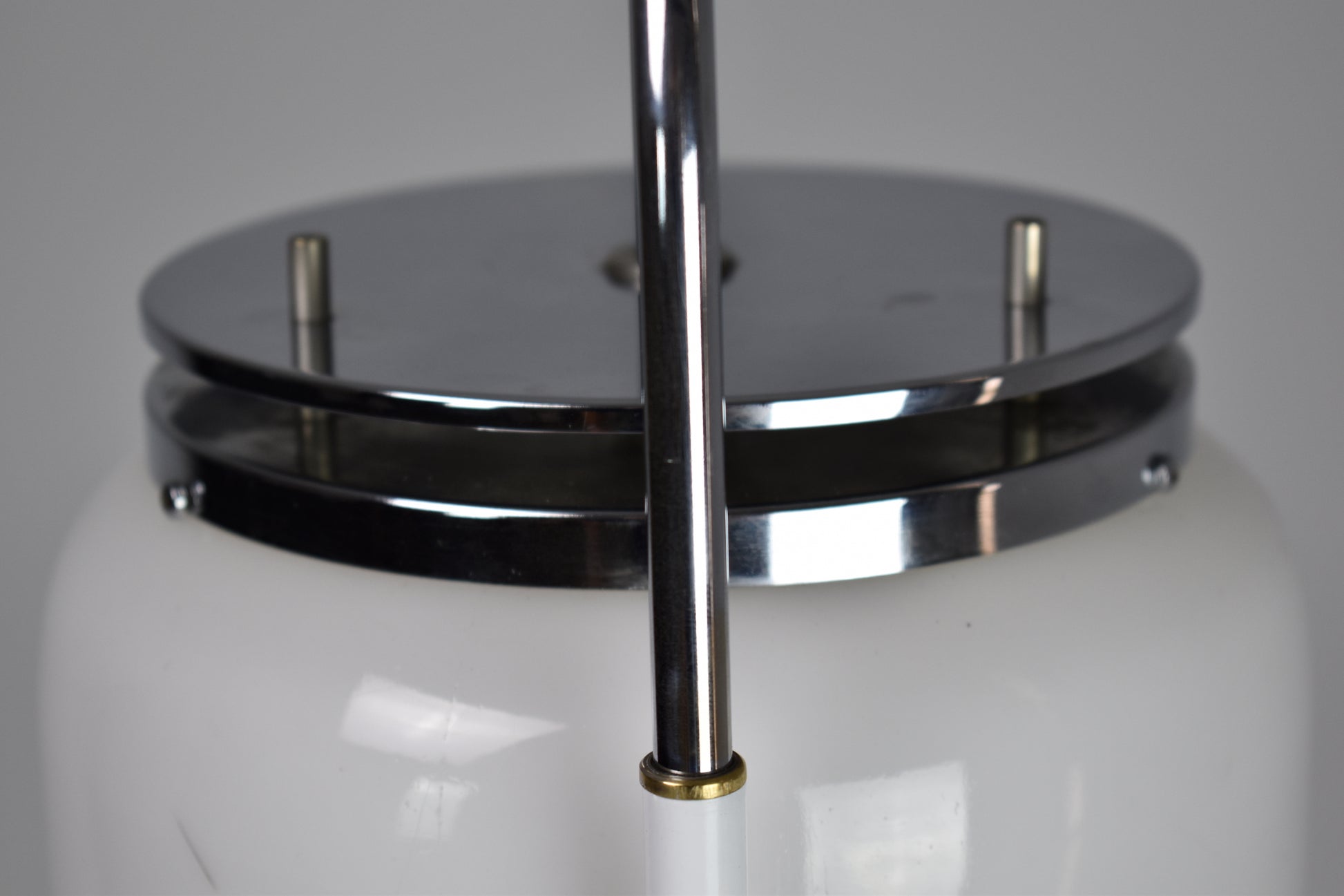 1970's Italian Stainless Steel Table Lamp - Spirit Gallery
