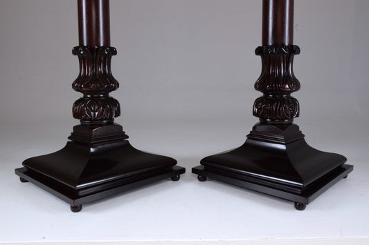 19th Century Italian Antique Pedestals Columns - Spirit Gallery