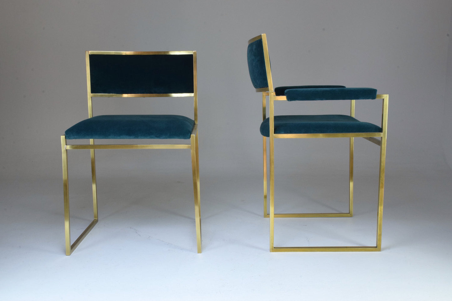 20th Century Chairs and Armchairs by Willy Rizzo, Set of 6, 1970's - Spirit Gallery