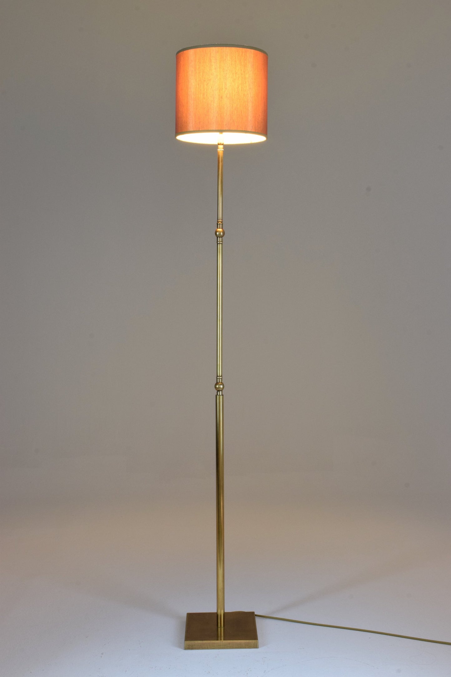 20th Century French Brass Floor Lamp, 1960's - Spirit Gallery