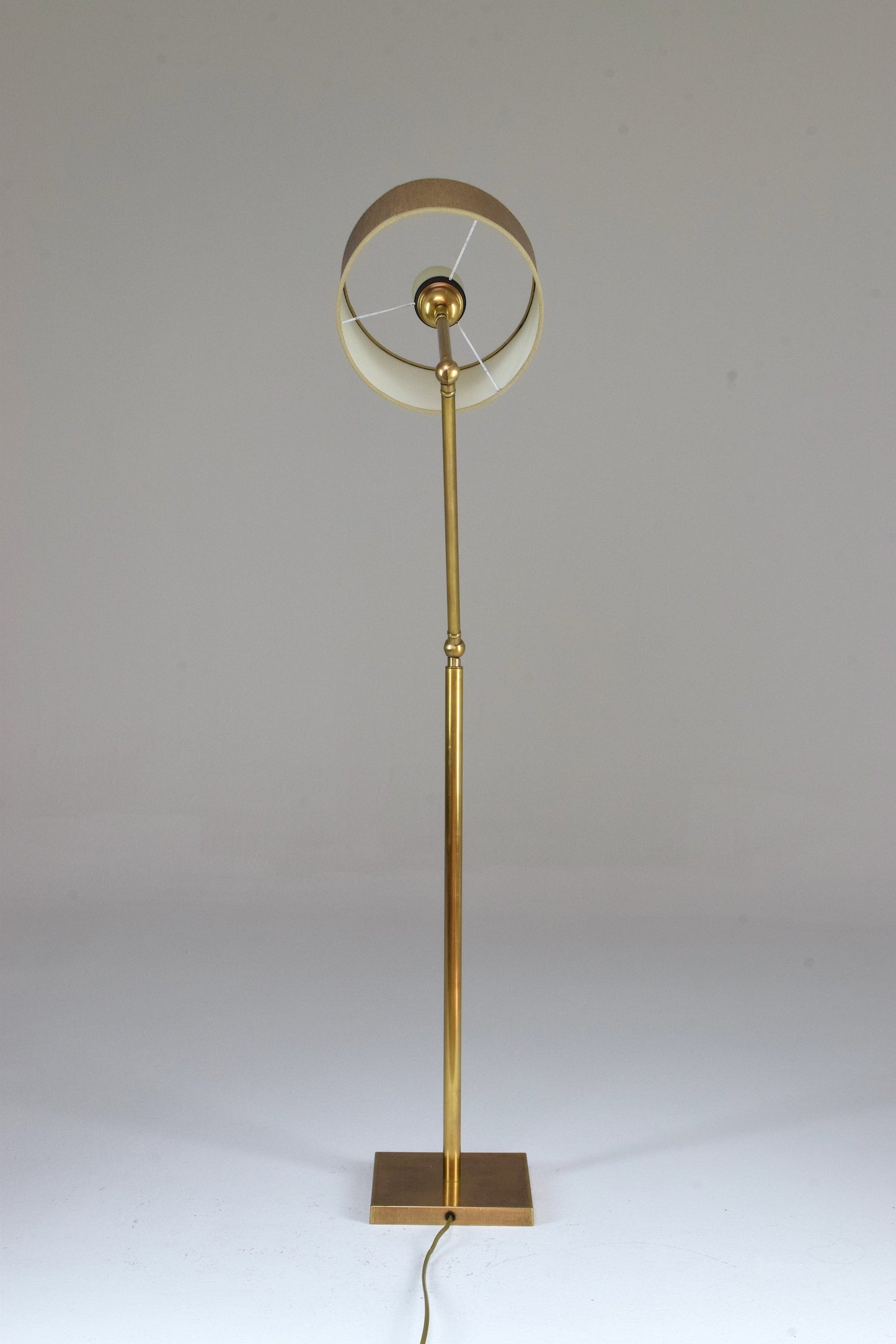 20th Century French Brass Floor Lamp, 1960's - Spirit Gallery