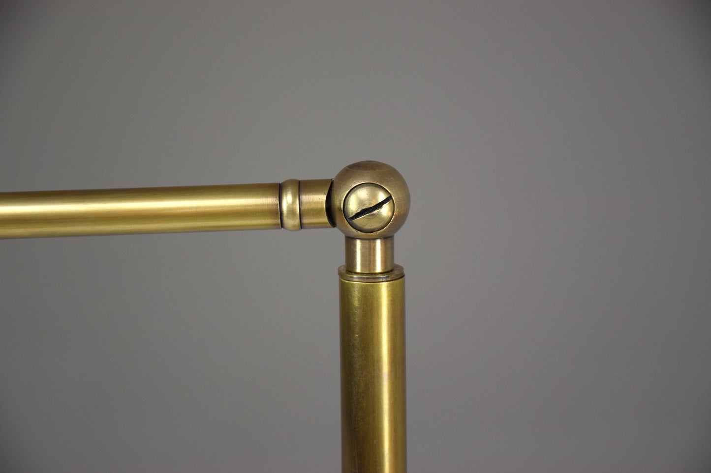 20th Century French Brass Floor Lamp, 1960's - Spirit Gallery