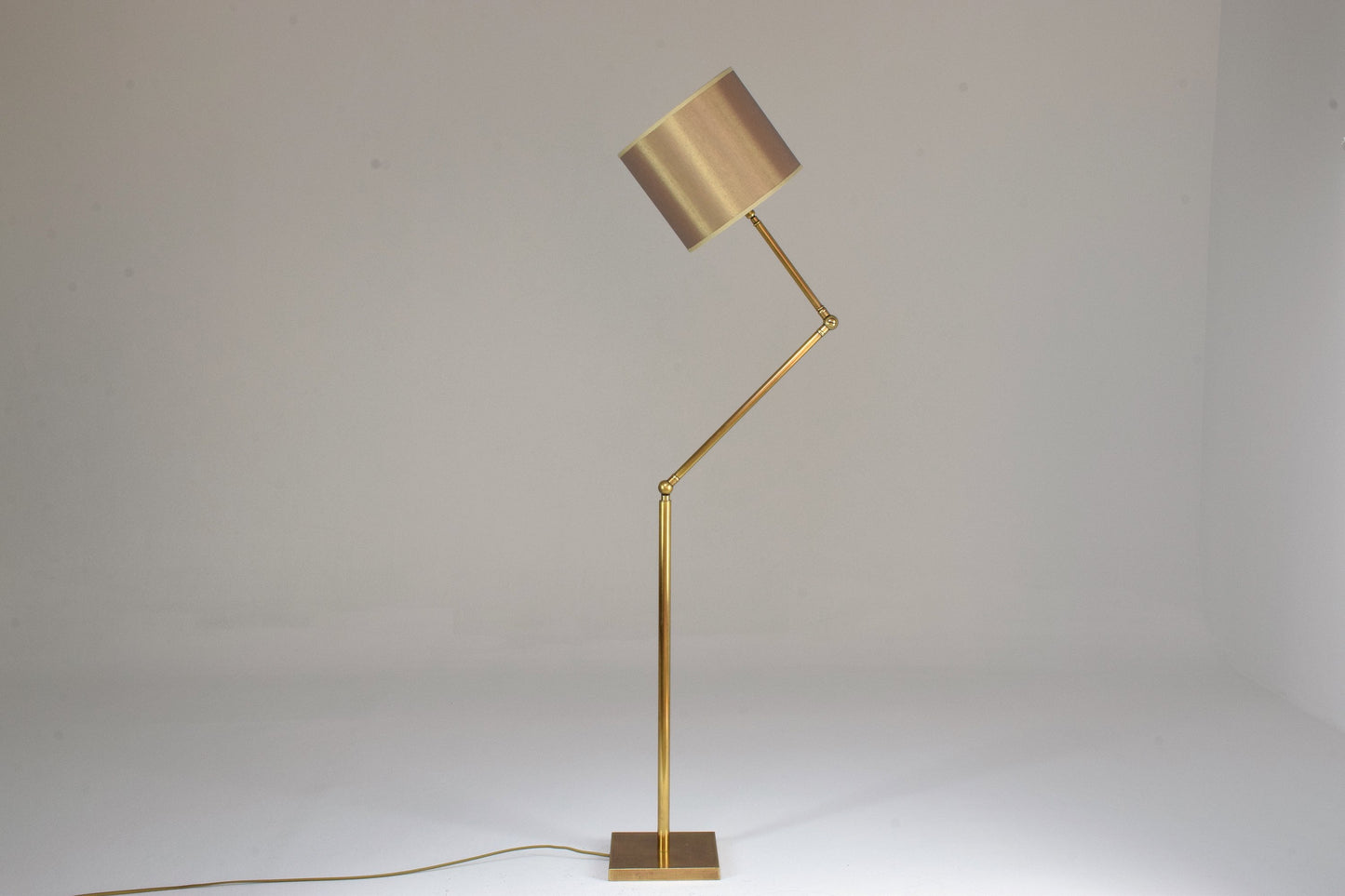 20th Century French Brass Floor Lamp, 1960's - Spirit Gallery