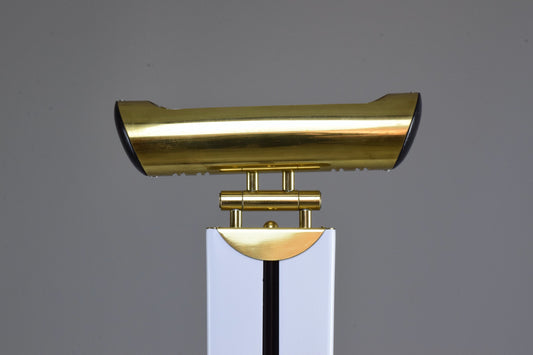 20th Century French Vintage Brass Floor Lamp, 1970s - Spirit Gallery