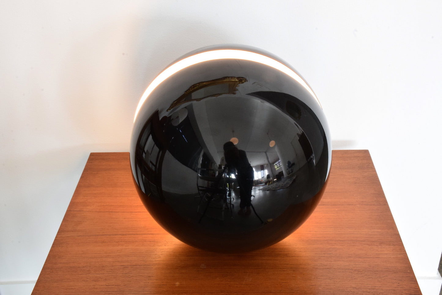 20th Century Globe Table Lamp by Andrea Modica for Lumess, 1980s - Spirit Gallery