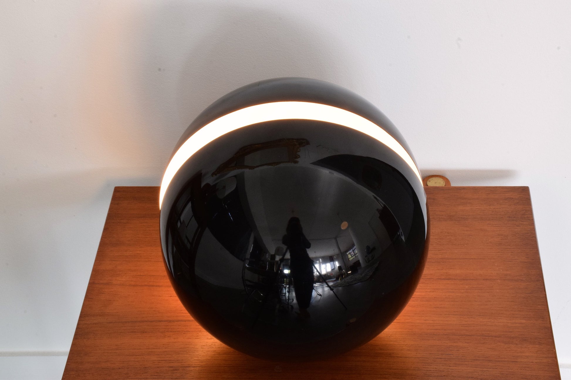 20th Century Globe Table Lamp by Andrea Modica for Lumess, 1980s - Spirit Gallery