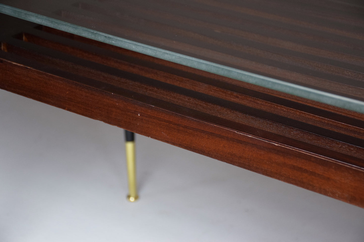 20th Century Italian Glass Coffee Table, 1950s - Spirit Gallery