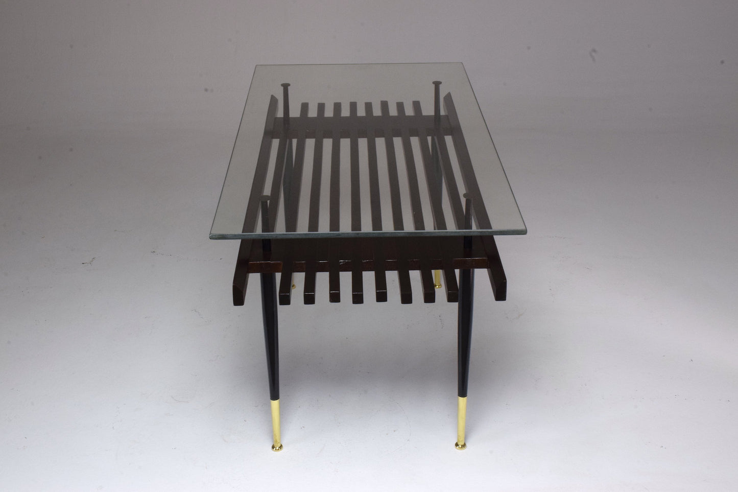 20th Century Italian Glass Coffee Table, 1950s - Spirit Gallery