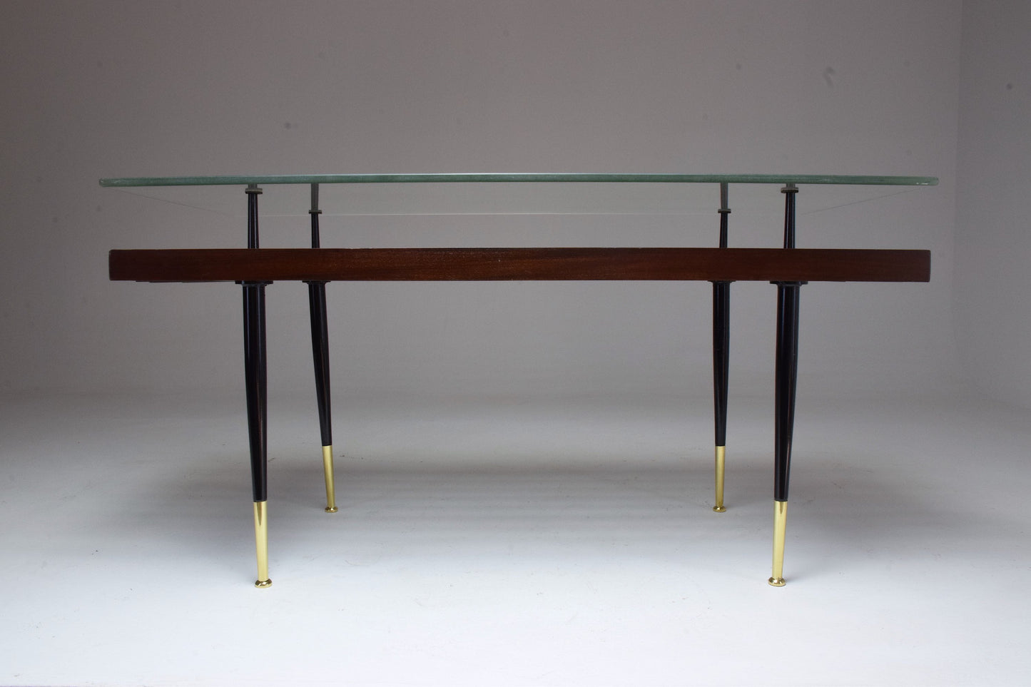 20th Century Italian Glass Coffee Table, 1950s - Spirit Gallery