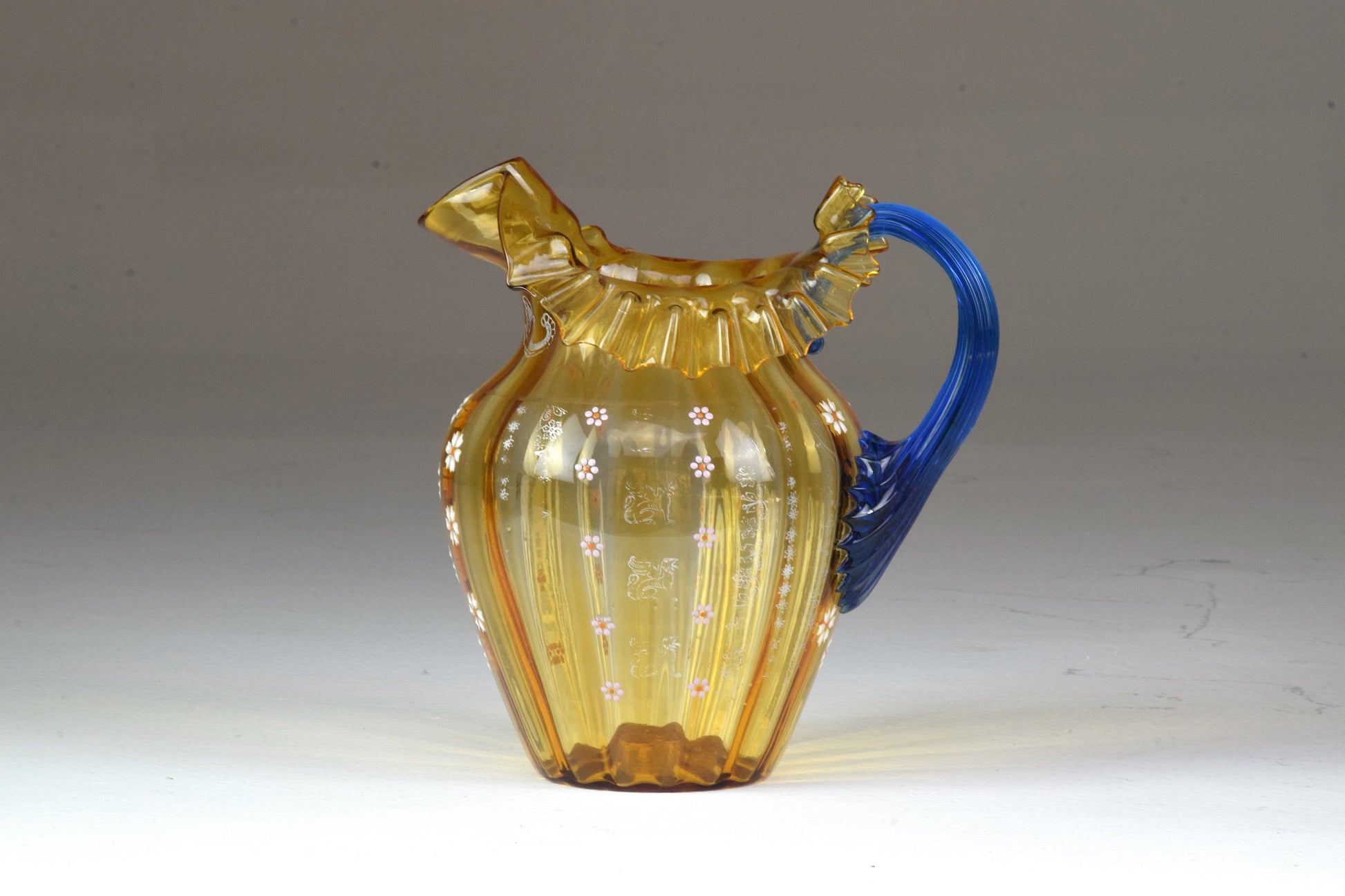 20th Century Italian Murano Liberty style Pitcher - Spirit Gallery